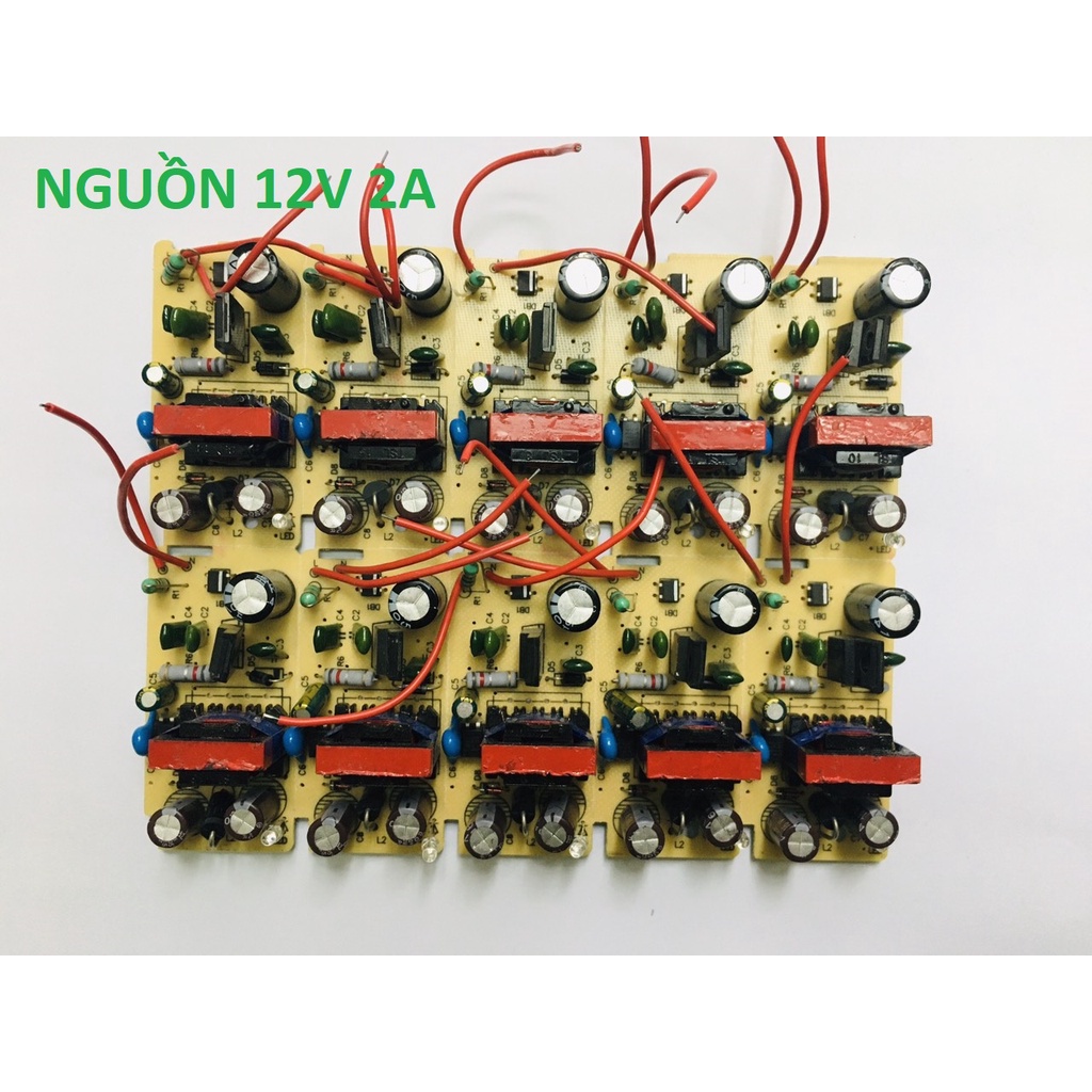 Nguồn không vỏ 12V 3A, 12V 2A, 12V 1A, 12V 0.5A dùng cho Led, Camera
