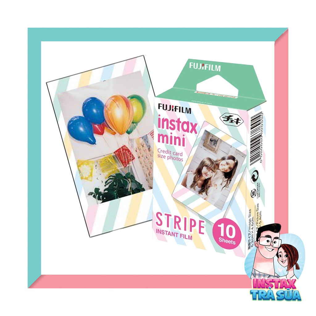 FILM INSTAX MINI - STRIPE (10 tấm)