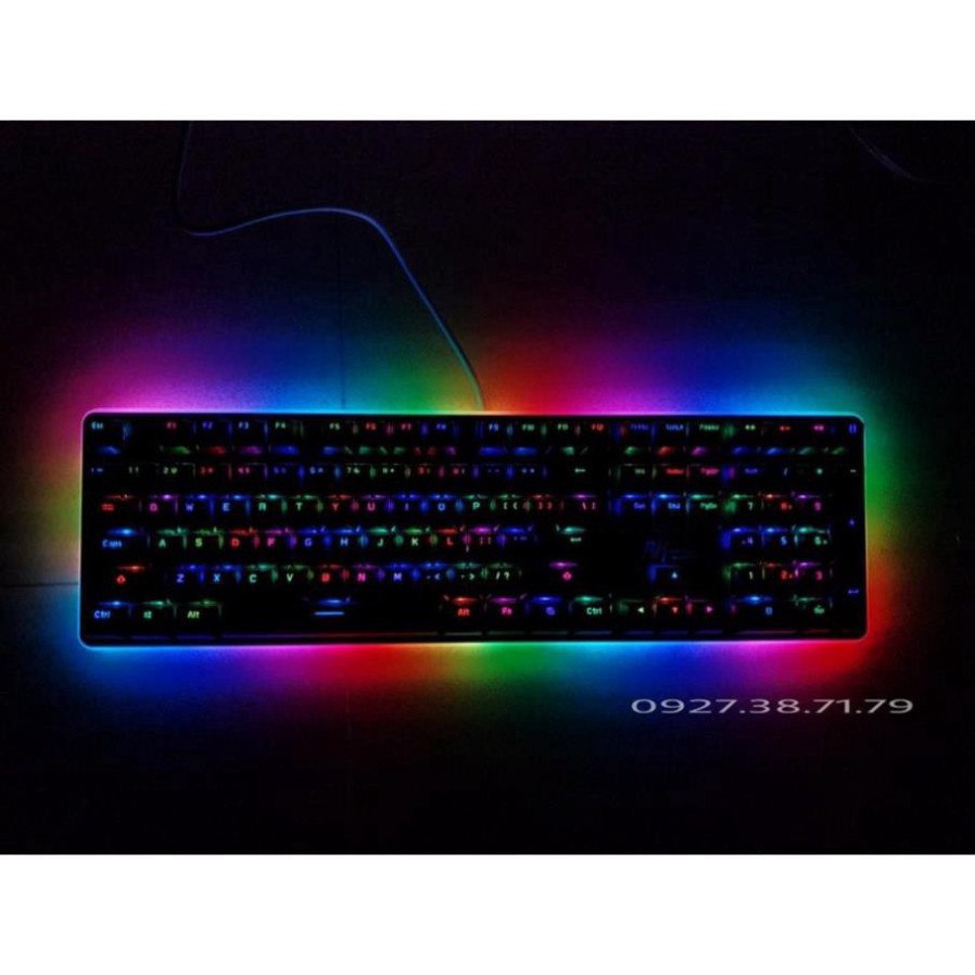 Bàn Phím Cơ Royal Kludge RK918 Version 3 - Led RGB Full bàn phím - Phần mềm tùy chỉnh Led và Custom Macro phím