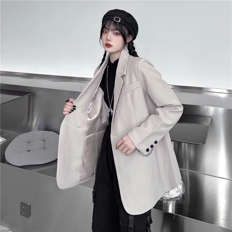 (VIDEO + ẢNH THẬT) Áo khoác blazer áo khoác vest ulzzang UNISEX HOT TIKTOK 2021 KÈM 2 ẢNH THẬT CUỐI | BigBuy360 - bigbuy360.vn
