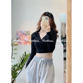 ÁO CROPTOP TAY DÀI