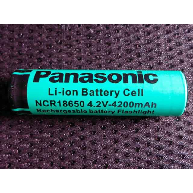 Pin panasonic NCR 18650 chính hãng