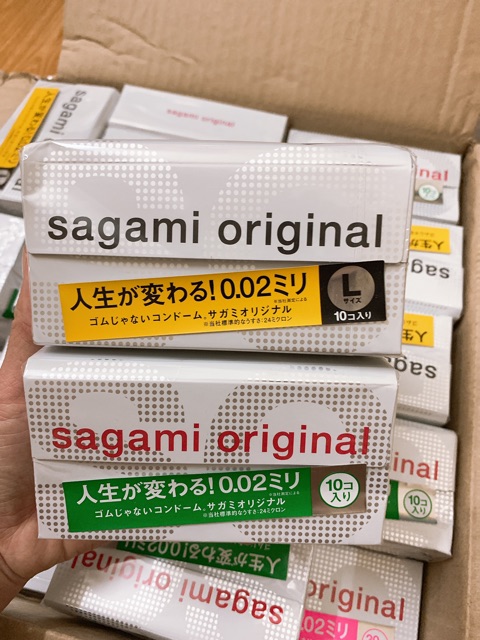 Bao Cao Su Sagami Original 0.02 10 chiếc / 20 chiếc