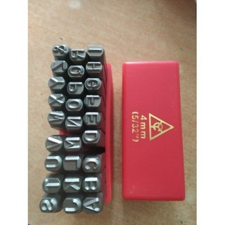 Bộ đóng chữ 4mm hiệu yc xuôi - yc-601-4.0 - yc-601-4.0