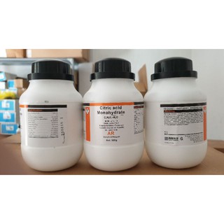 Hóa chất : acid citric h2o 500g t.quốc