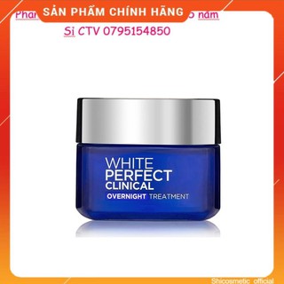 Kem dưỡng trắng mịn và giảm thâm nám ban đêm L'Oreal Paris White Perfect Clinical 50ml