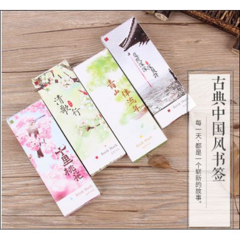 Bookmark Tam sinh tam thế hộp ảnh tập ảnh đánh dấu sách 36 tấm