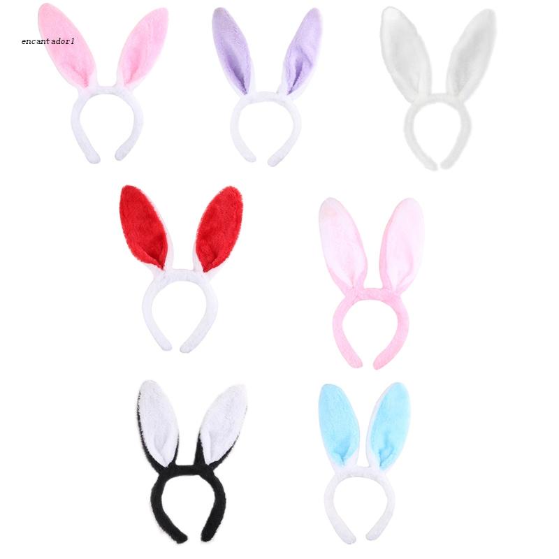 ✿ Băng Đô Tai Thỏ Phối Lông Mềm Mại Dễ Thương Dành Cho Nữ