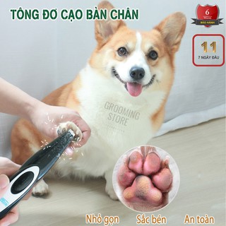Tông đơ cạo lông bàn chân chó mèo - Cạo kẽ bàn chân thú cưng - Grooming Store