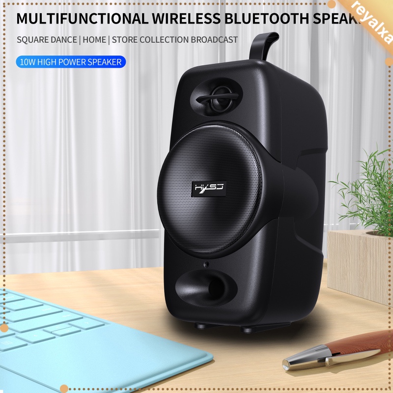 Portable Bluetooth 5.0 Speaker Driver Waterproof Support TF Card with Mic Audio Player USB Bass for Indoor Outdoor