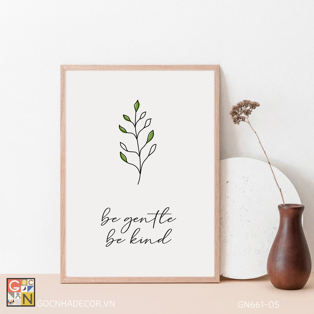 Tranh quotes-Tranh trang trí vintage- Mã 661