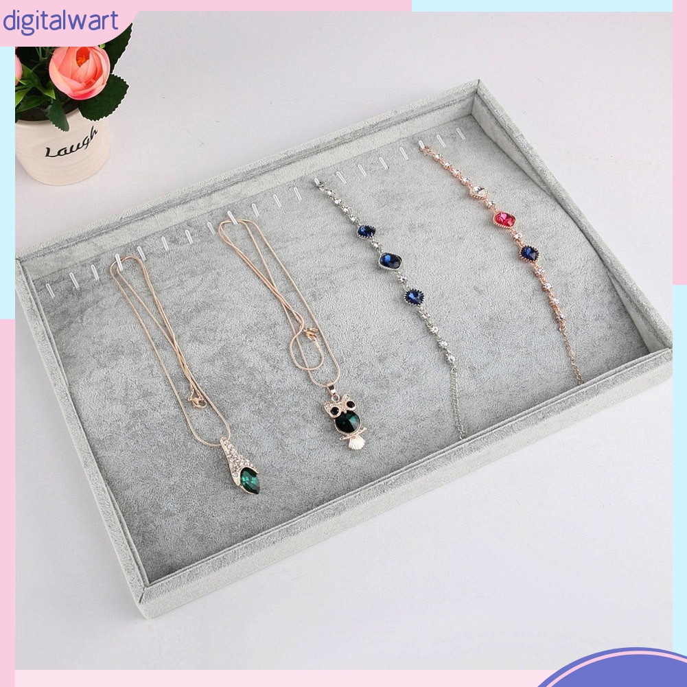 Khay đựng trang sức bằng vải nhung thời trang sang trọng