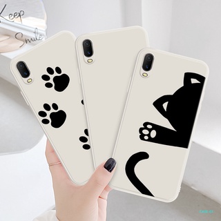 Ốp Điện Thoại Silicon Mềm Hình Mèo Đen Cho Infinix Smart 5 4 Infinix HOT 10 9 10S PLAY Infinix note 11 10 pro HOT 9 11s Tecno Spark 6 GO * H163