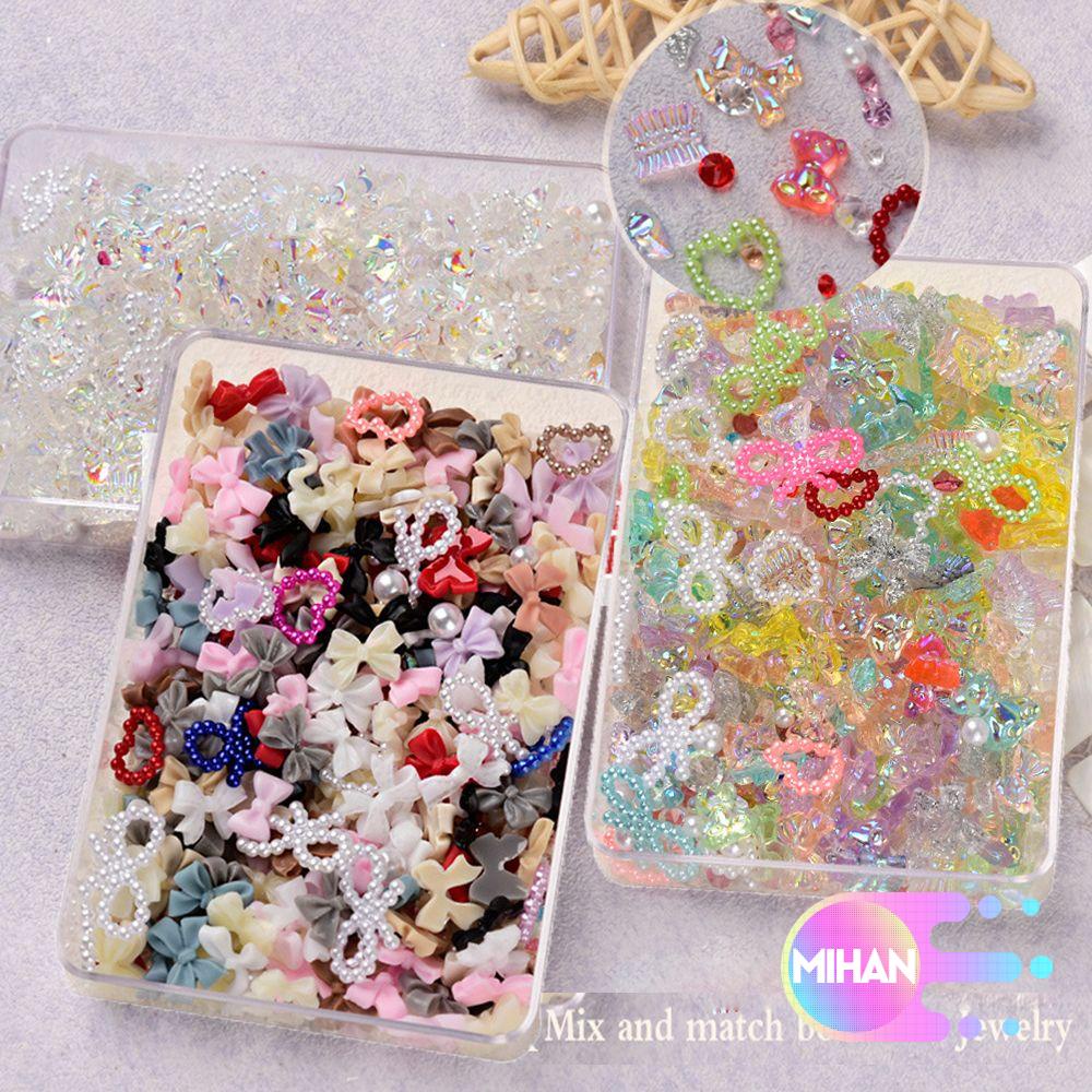 [Hàng mới về] Hạt phụ kiện trang trí móng tay họa tiết hoạt hình 3d nhiều kiểu độc đáo