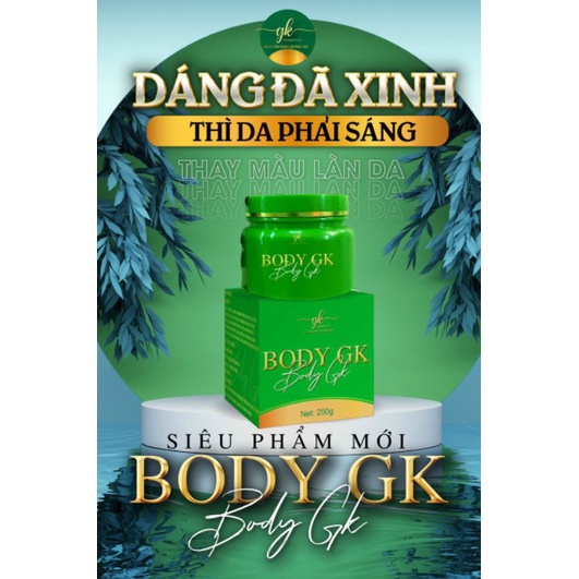 Kem Body Dưỡng Da Trắng Hồng GK chính hãng