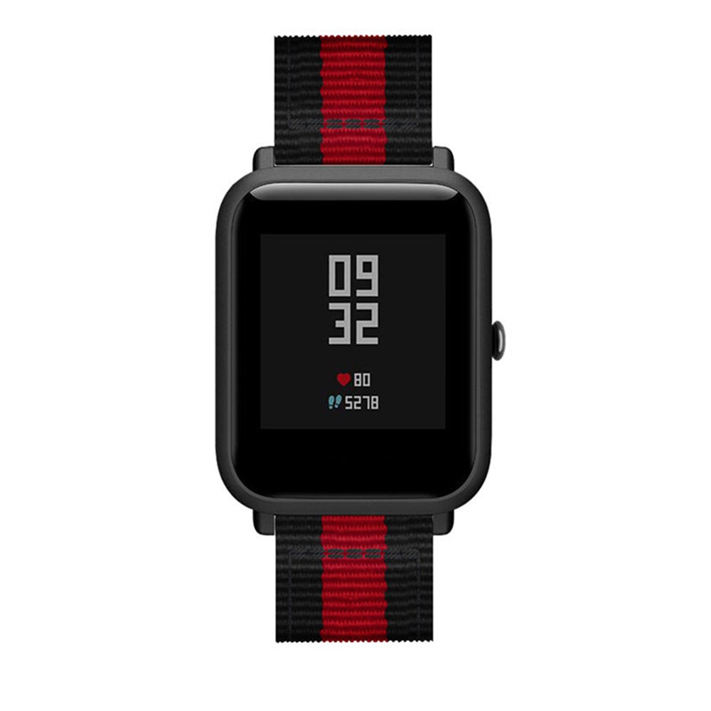 Dây đeo sợi nylon 20mm dành cho đồng hồ thông minh Xiaomi Huami Amazfit Bip U Pro GTS 3 Bip S Lite GTS 2 Mini GTR 42mm