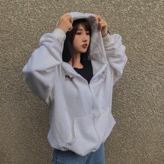 BIG LOGO ZIP HOODIE BY BUBBLE GUM STUDIO