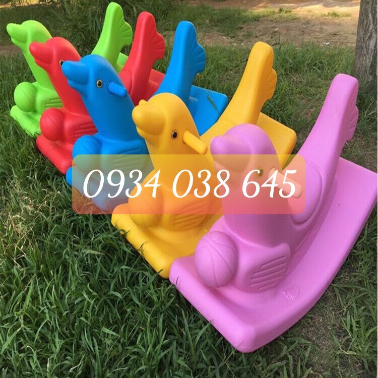 Bập bênh cho bé, nhựa cao cấp, an toàn, nhiều hình dáng