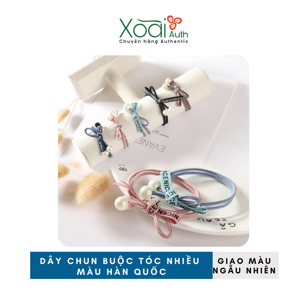 Chun Buộc Tóc Style Hàn Quốc Dễ Thương Nhiều Màu xoaiauth