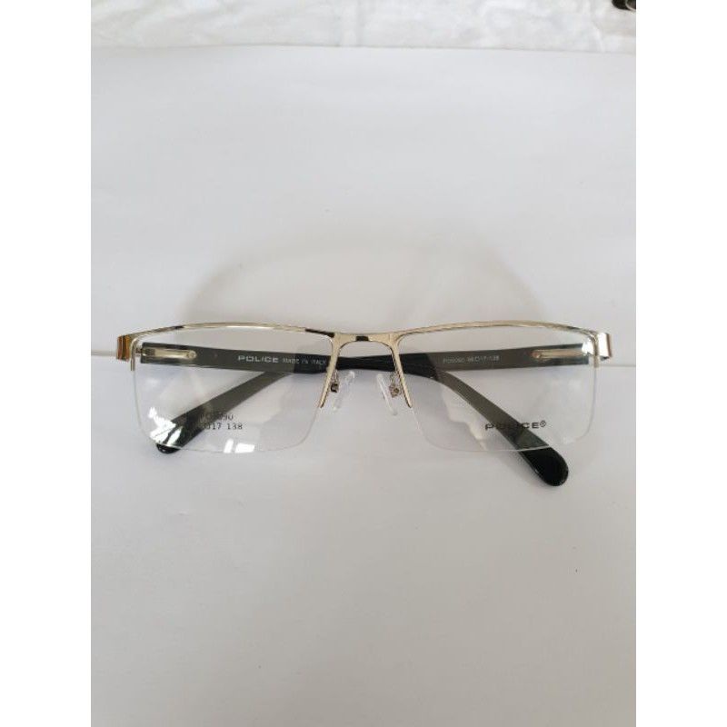 gọng kính xẻ cước Police của Italy PO5090