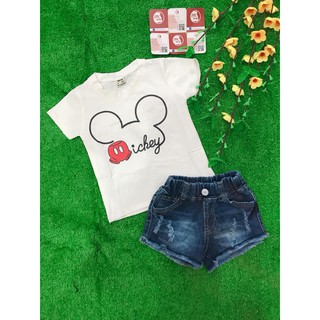 set bộ mickey bé gái