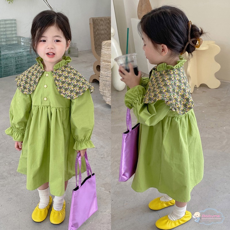 Đầm Dự Tiệc In Họa Tiết Hoa Xinh Xắn Thời Trang Cho Bé Gái