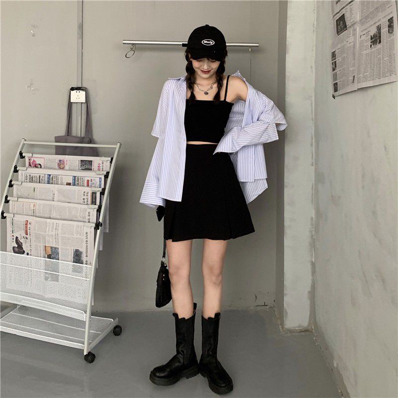 Áo dây bún trơn thun siêu xinh co giãn nhiều màu kết hợp cùng vest, áo khoác nhẹ- Hàng cao cấp | BigBuy360 - bigbuy360.vn