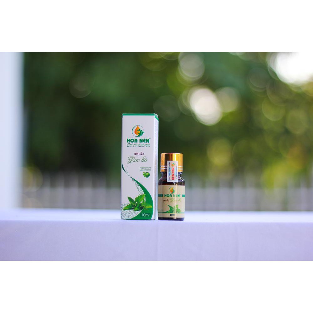 Tinh dầu Bạc Hà (Chọn loại 10ml và 100ml) đuổi Muỗi Côn trùng Chuột thơm phòng nhãn Hoa Nén thiên nhiên hàng Việt Nam