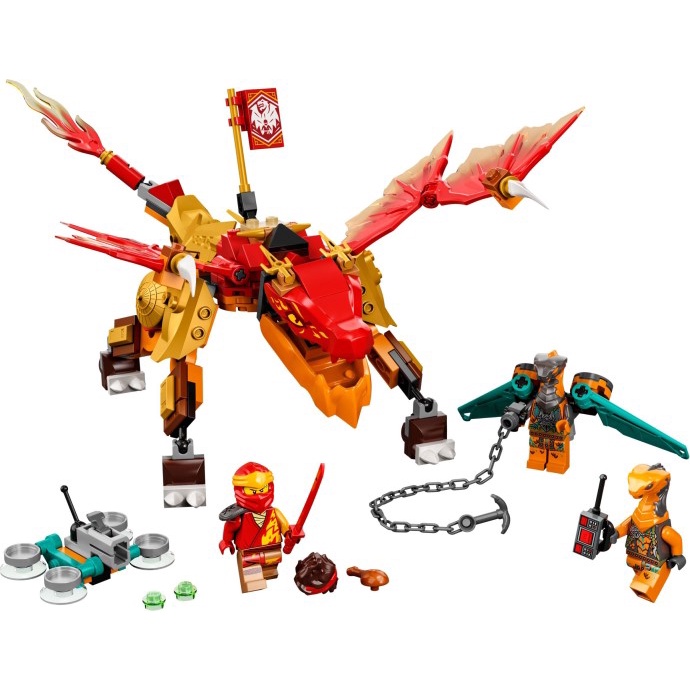 71762 Đồ chơi lắp ráp Iego Ninjago Core Kai's Fire Dragon EVO - Rồng của KAI