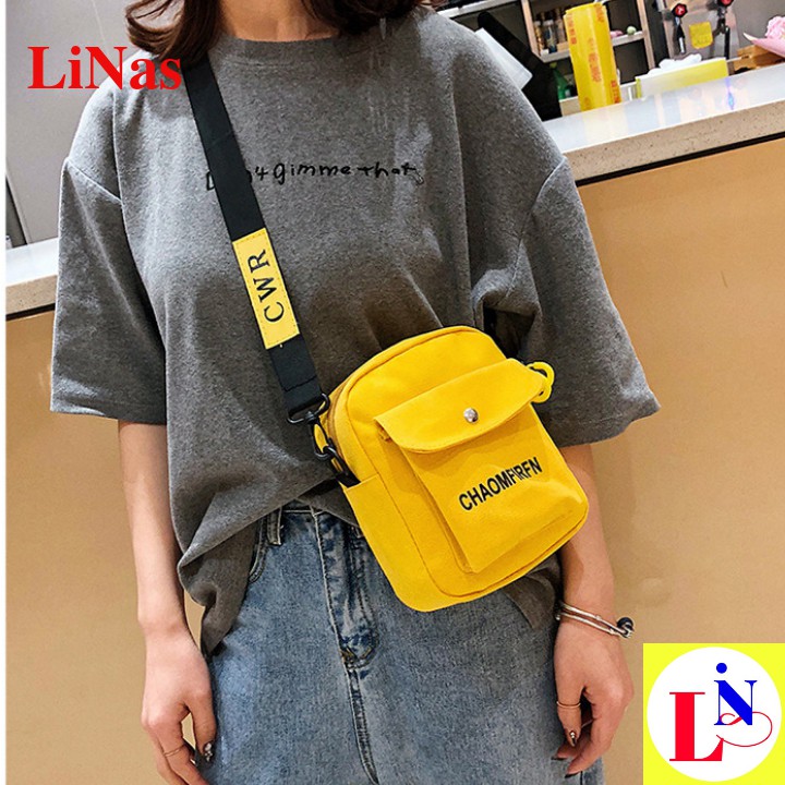 Túi đeo chéo nữ thời trang, xinh xắn nữ tính ulzzang hàn quốc BL136 LiNas | BigBuy360 - bigbuy360.vn