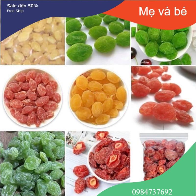 1KG Ô MAI XÍ MUỘI MIX ĐỎ VÀNG CHUA NGỌT SIÊU NGON LOẠI 1