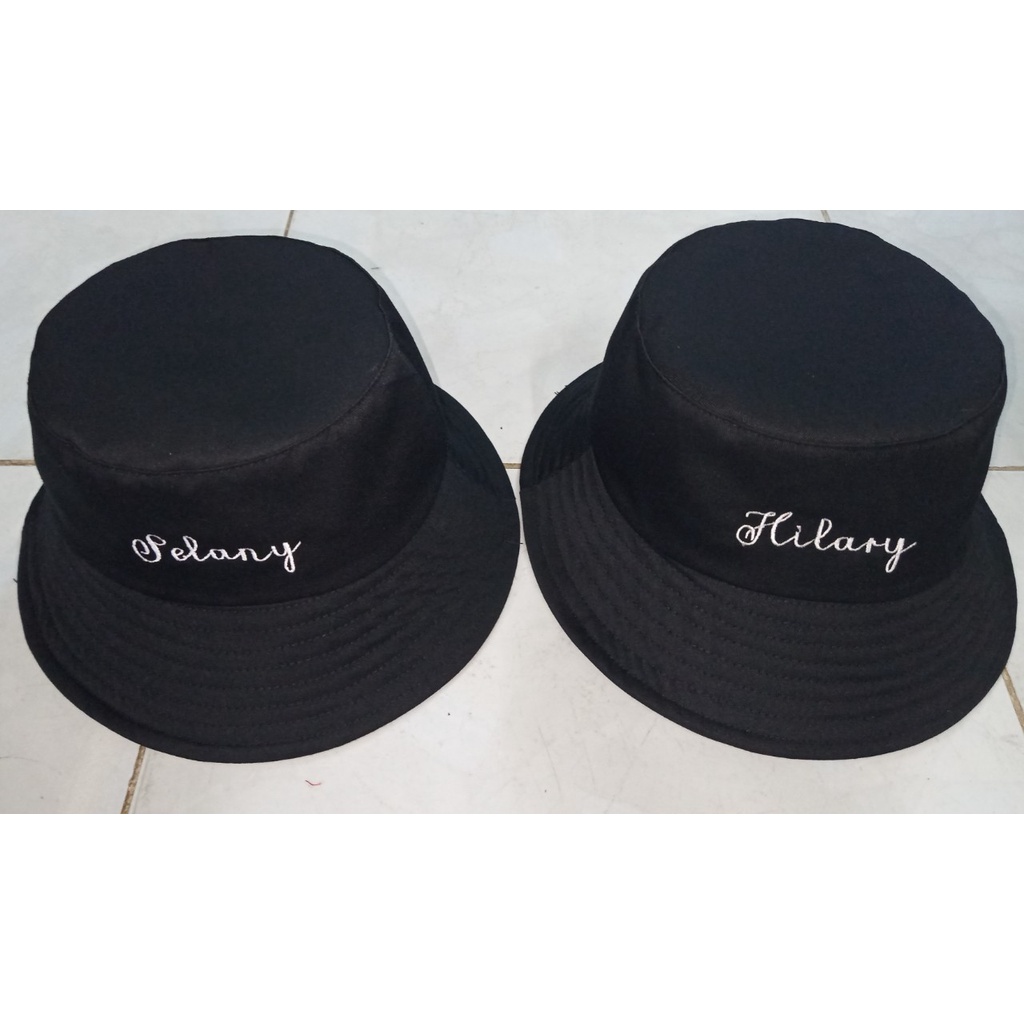 Nón Thêu Chữ Logo Theo Yêu Cầu, Bucket, Tai Bèo, Rộng Vành Nam Nữ Đẹp Thời Trang