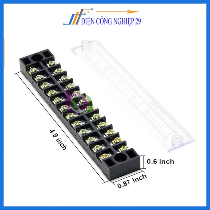 Cầu Đấu Điện Đủ Kích Thước TB-4512 12P-45A