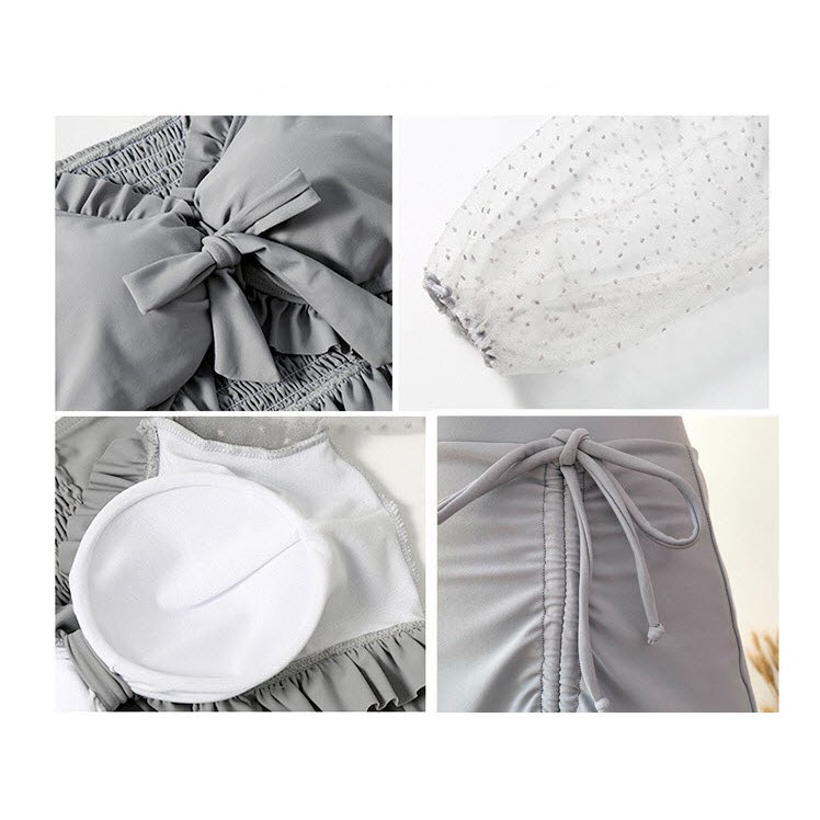 [Hàng Nhập] Set Bikini 2 Mảnh Phối Tay Phồng #8207 | BigBuy360 - bigbuy360.vn