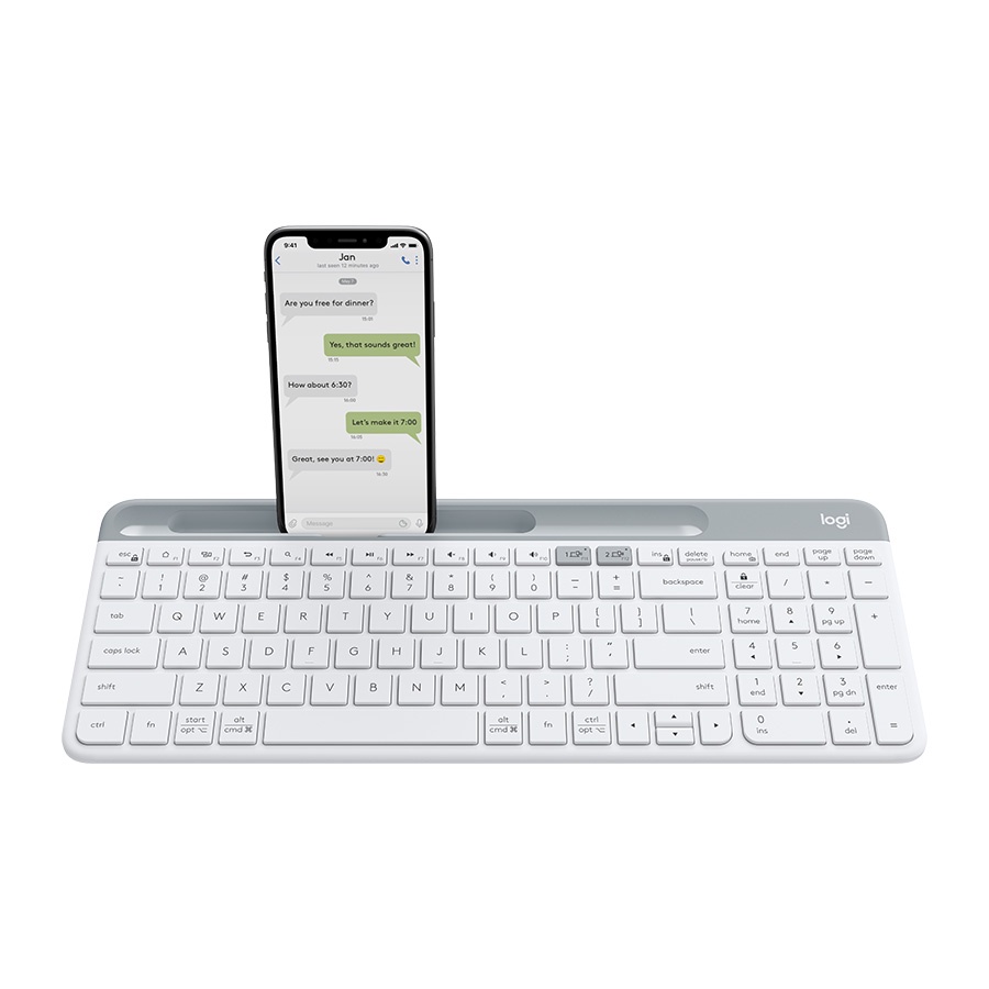 Bàn phím không dây Logitech K580 Slim - Hàng chính hãng