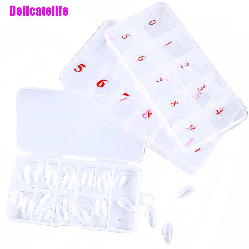 [Hàng mới về] Hộp rỗng đựng đá trang trí móng nghệ thuật 10/ 11 ngăn