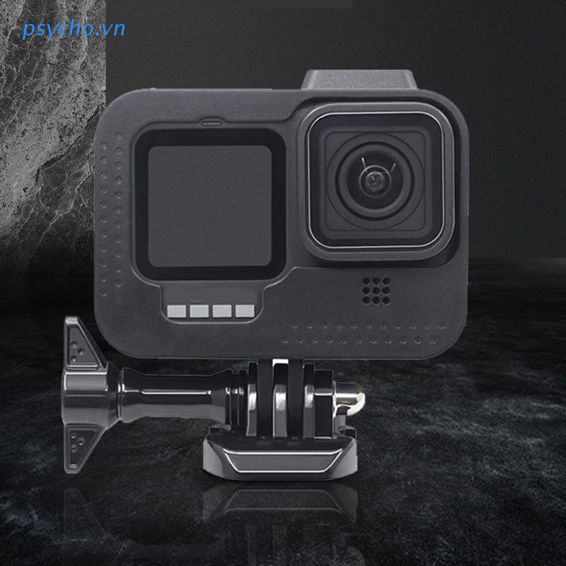 Vỏ bảo vệ khung máy ảnh màu đen dành cho Go Pro Hero 10 9