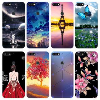 Ốp điện thoại silicone TPU cho Huawei Y7 Pro 2018
