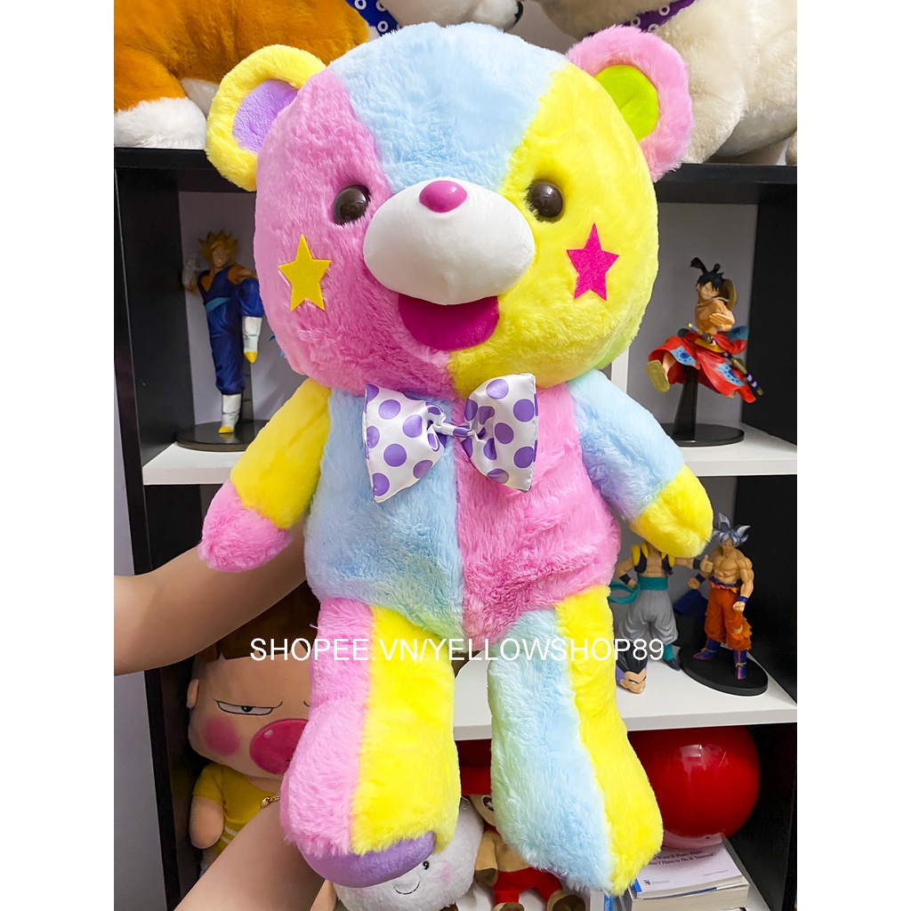 Gấu bông cao cấp Colorful Poppys Gấu Thỏ 7 màu