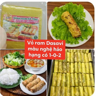Vỏ Ram Hà Tĩnh, Bánh đa nem Hà Tĩnh màu nghệ siêu phẩm có duy nhất tại Dasavi