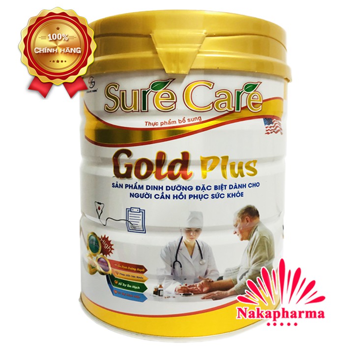 Sữa bột Sure Care Gold Plus 900g | Surecare