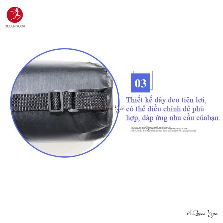 Túi Đựng Thảm Tập Yoga - Túi Lưới Giá Rẻ Đựng Thảm Yoga Khổ Rộng 80cm