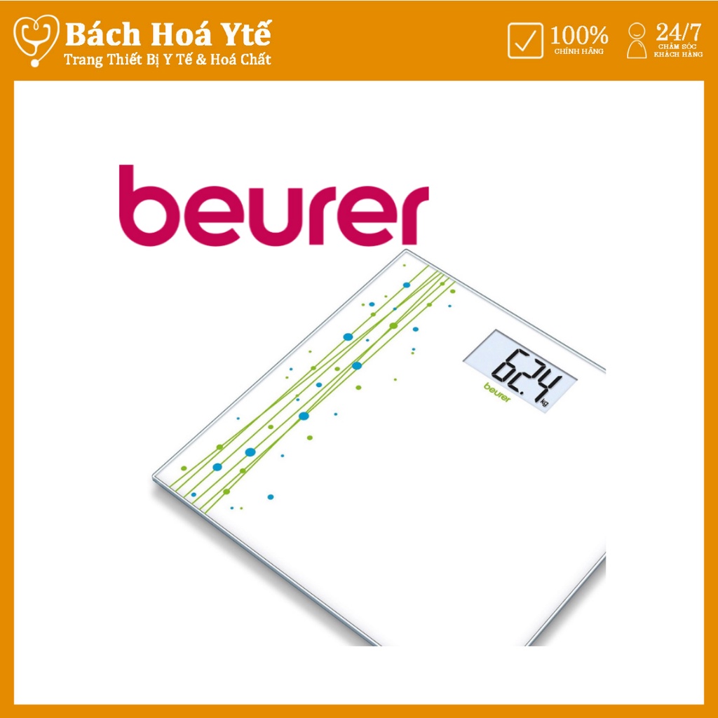 Cân sức khỏe điện tử Beurer GS201, Beurer GS201, Bảo hành 24 tháng