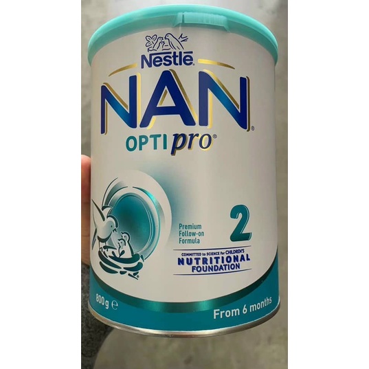 Sữa Nan úc optipro đủ số 123 hộp 800g mẫu mới nhất