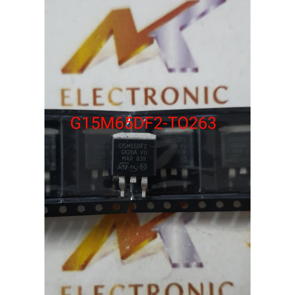 Linh kiện STGB15M65DF2 G15M65DF2 G15M65 TO263 650V 15A chính hãng mới 100% (con)