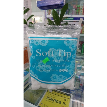 Bông tẩy trang - bông gòn SOFT TIP Thái Lan
