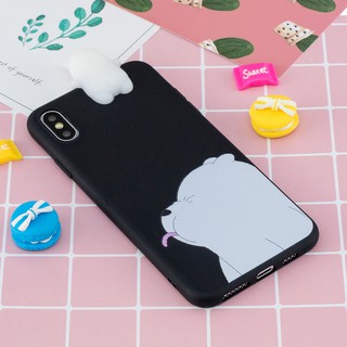 For iPhone XR X Xs Max Cute Soft Silicon Phone Case