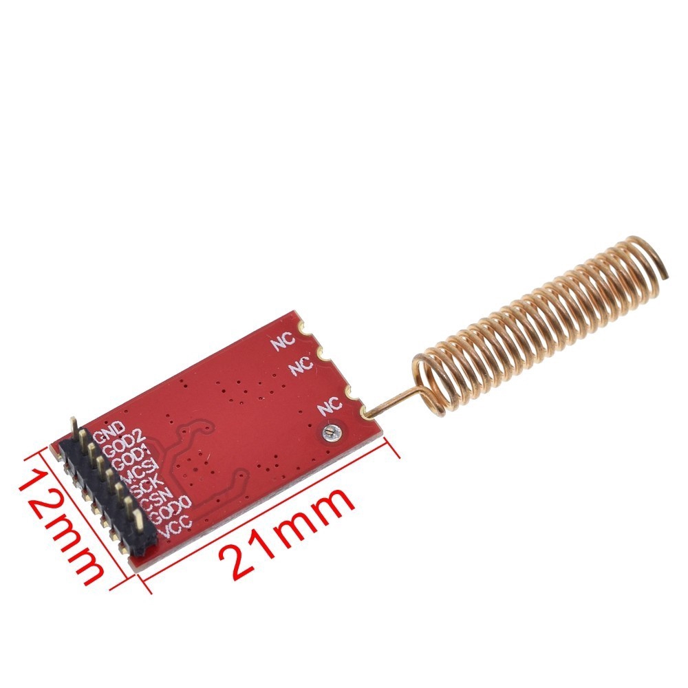 Mô Đun Nhận Tín Hiệu Không Dây 433m Cc1101 10mw Nrf905 / Sx1212 / Si4432 | BigBuy360 - bigbuy360.vn