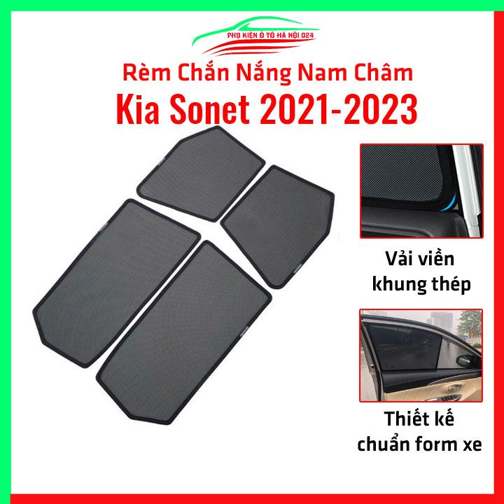 Bộ rèm chắn nắng Sonet 2021-2023 cố định nam châm thuận tiện