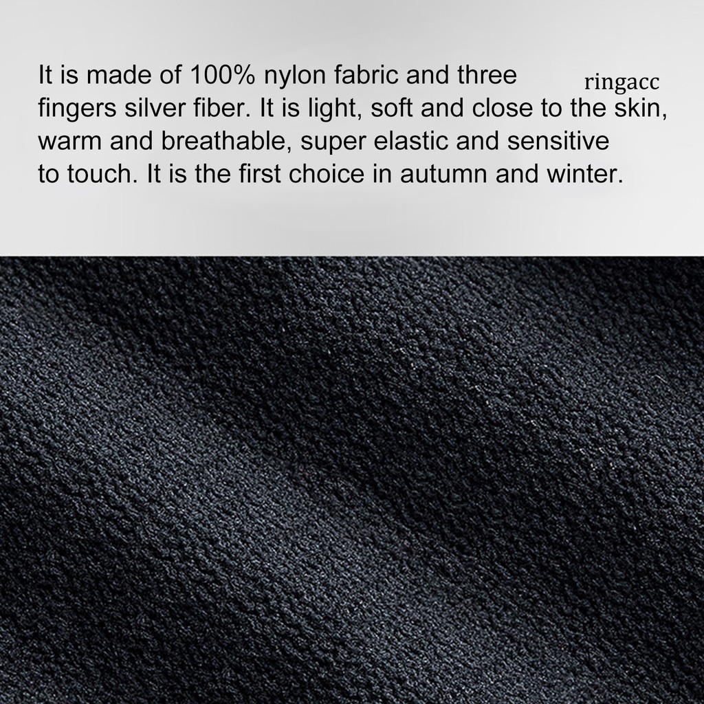 1 Cặp Găng Tay Chơi Game Ba Ngón Chống Mồ Hôi Giữ Ấm Cho Điện Thoại